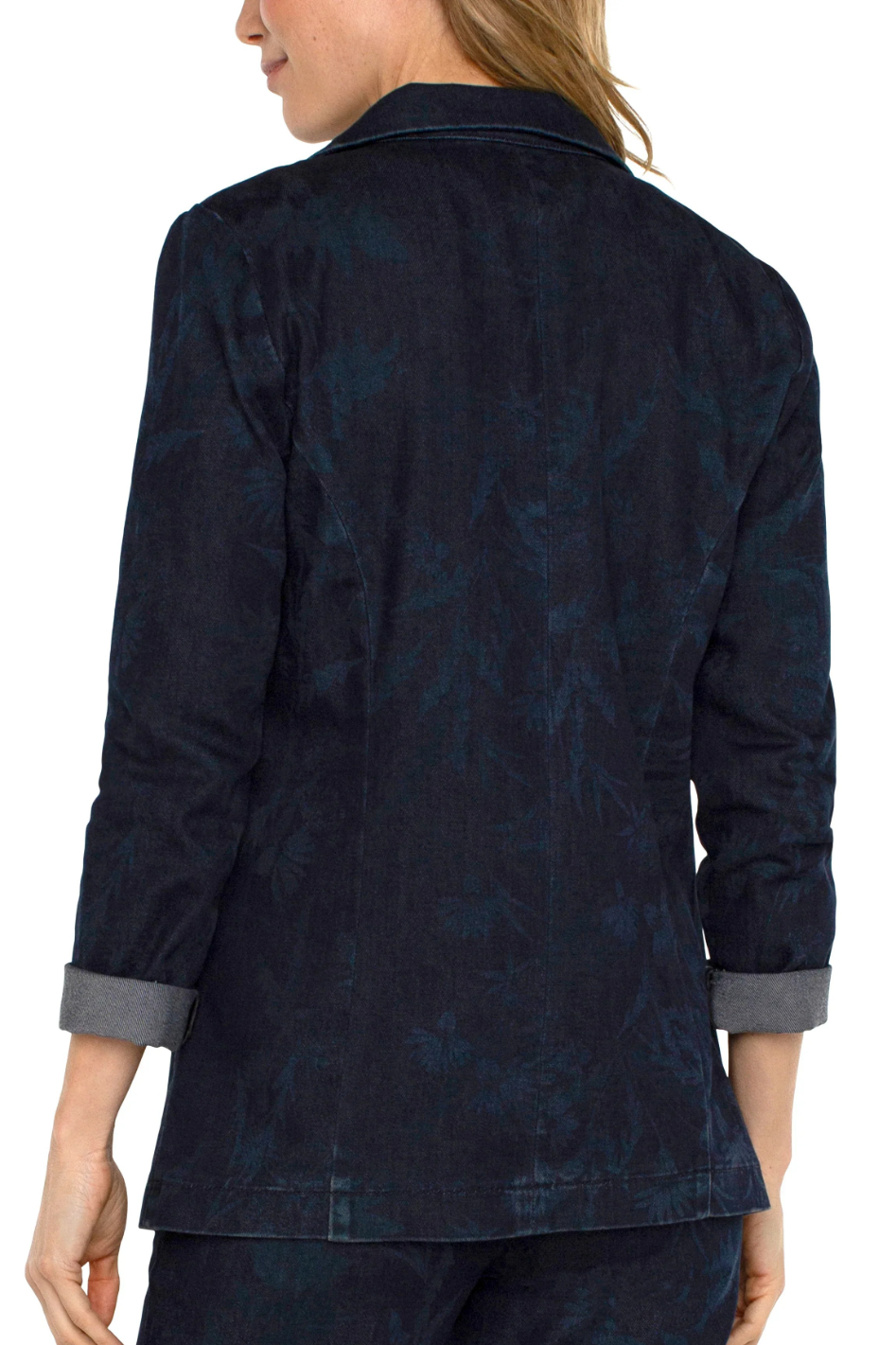 Liverpool Boyfriend Blazer in Shadow Floral