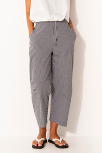 Lounge The Label Ardeche Pant | Charcoal/White | 60118