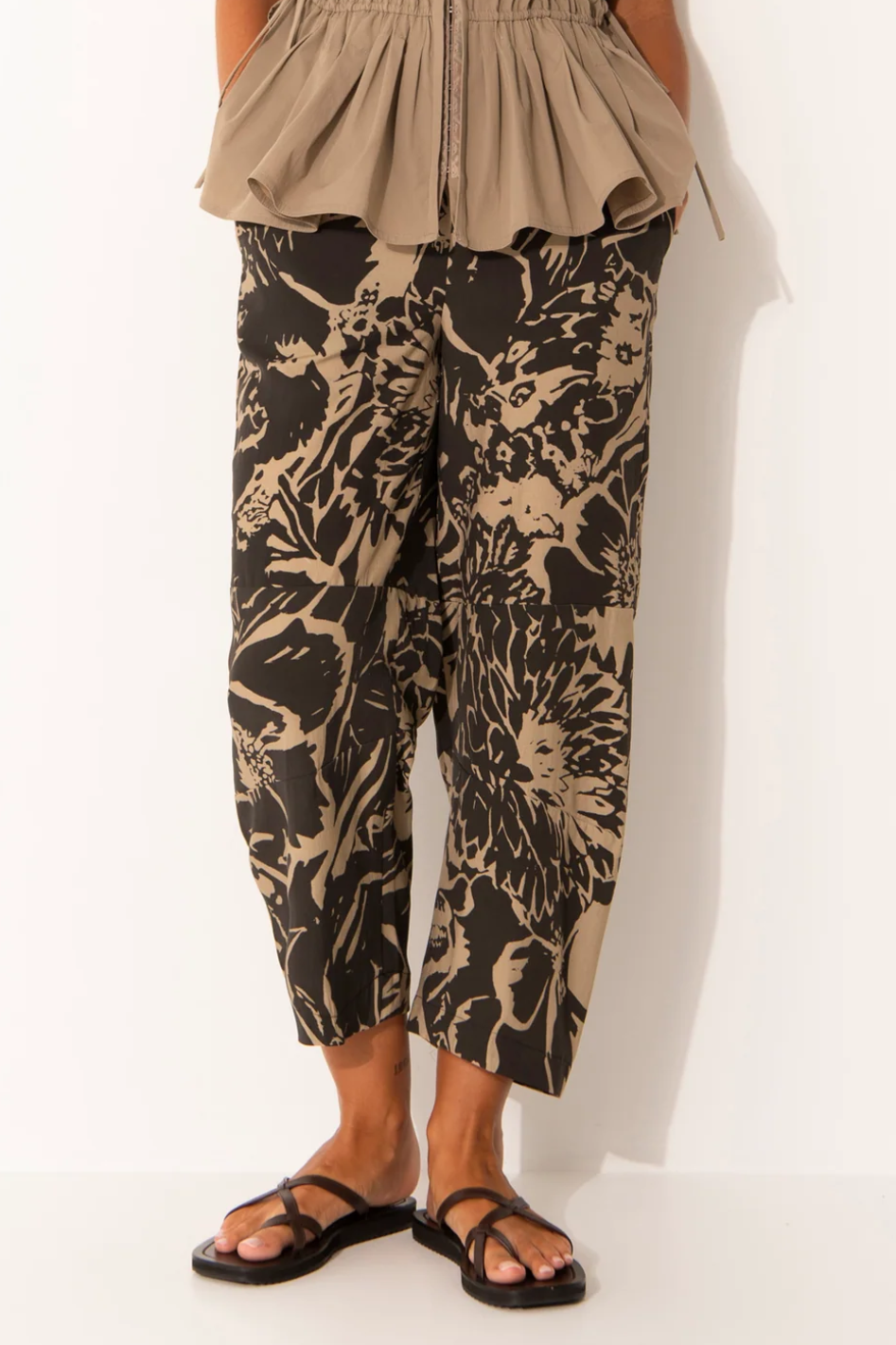 Lounge The Label Ardeche Pant in Arabica Print