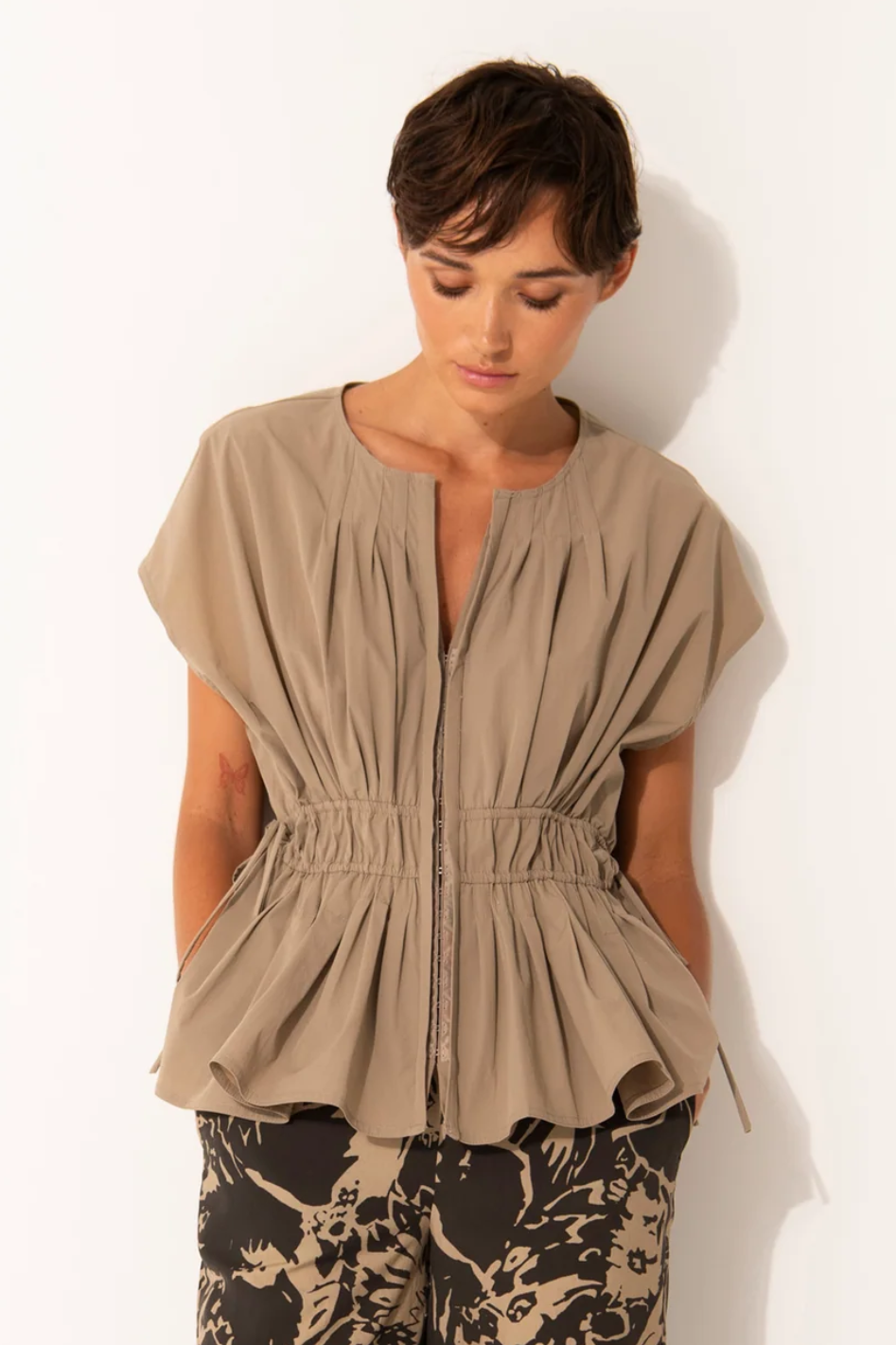 Lounge The Label Ibiza Top in Sand