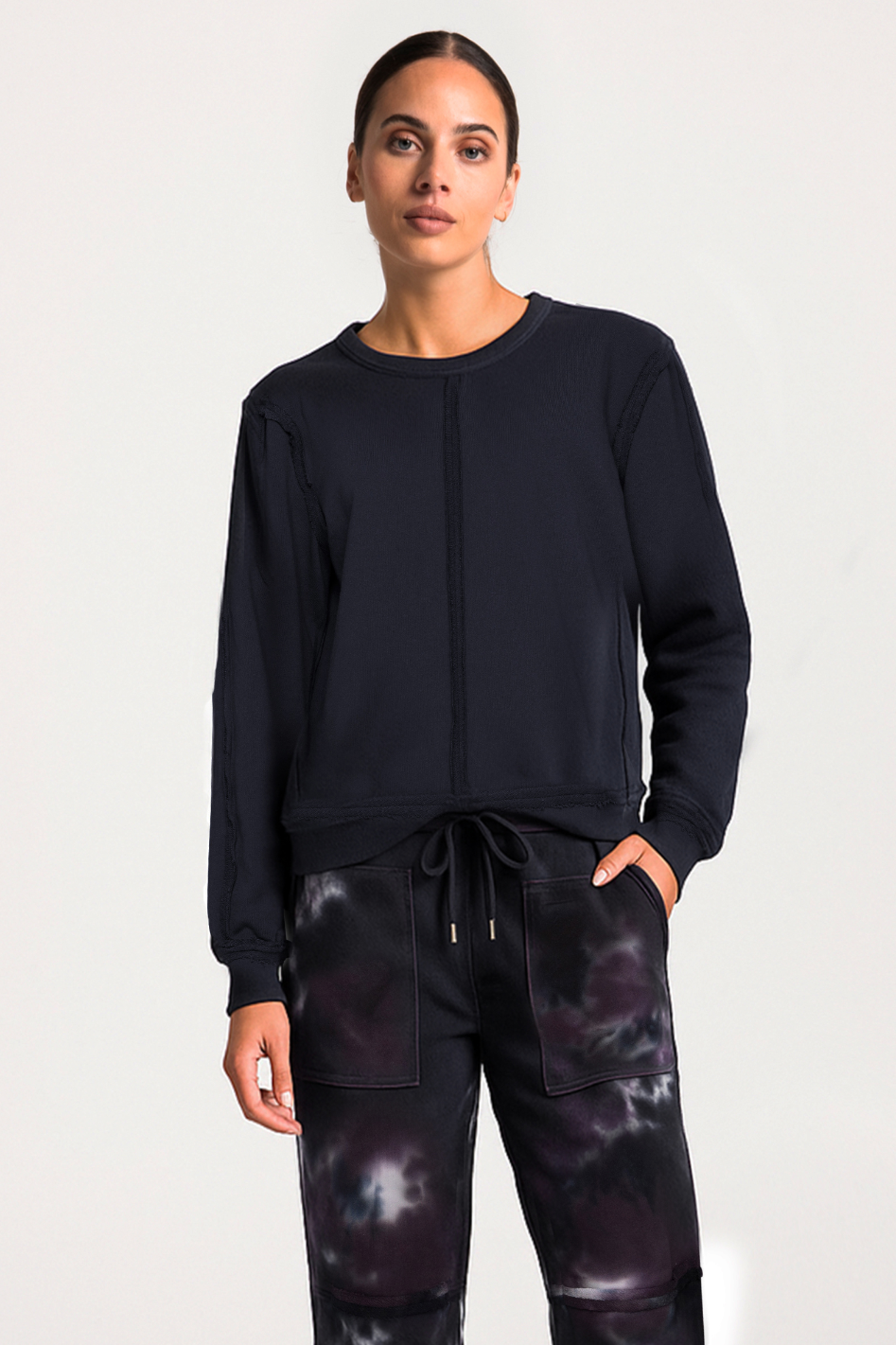 Lounge the Label Norfolk Cotton Relaxed Sweat Top