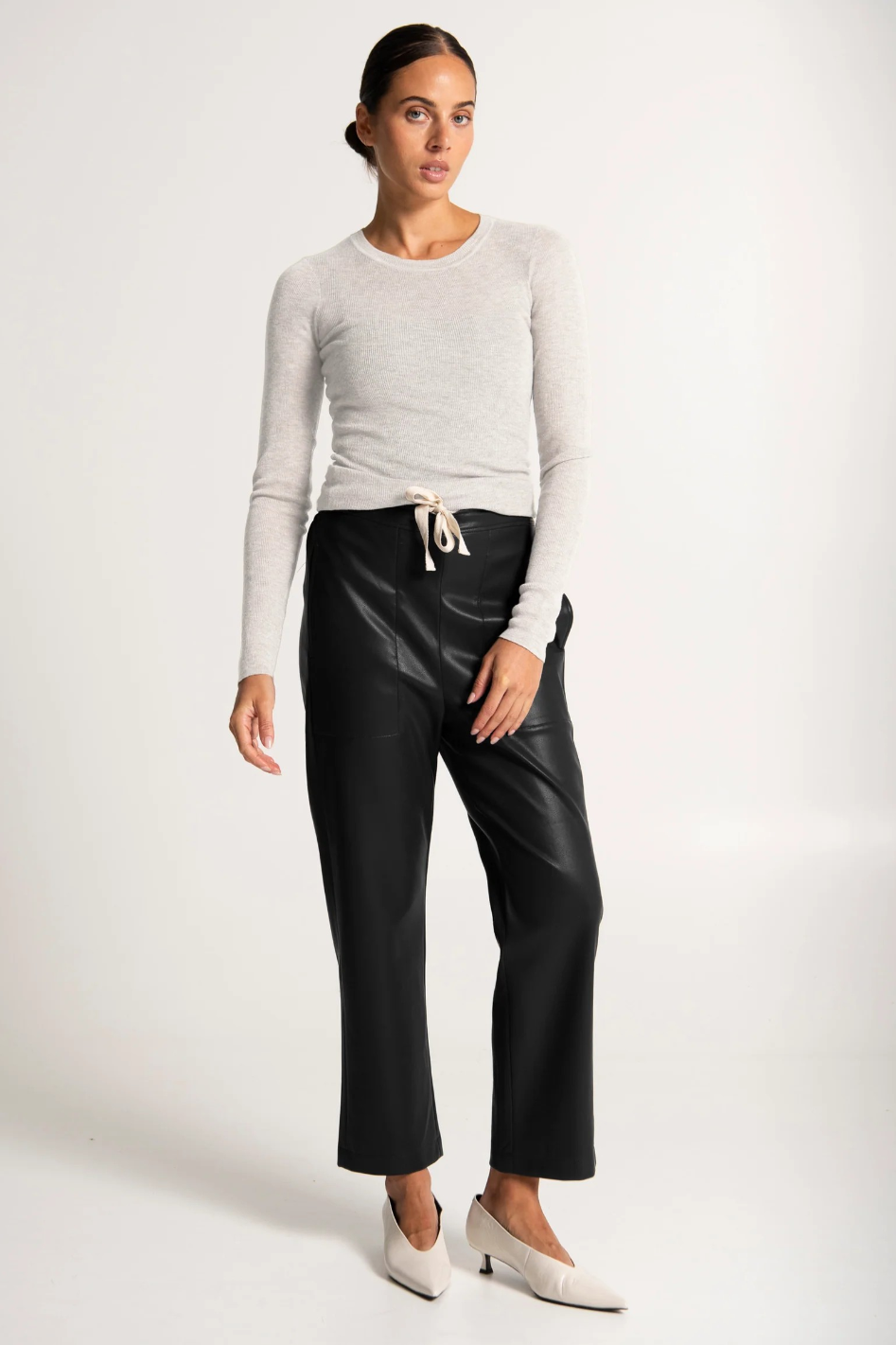 Lounge the Label Sian Faux Leather Luxe Pant