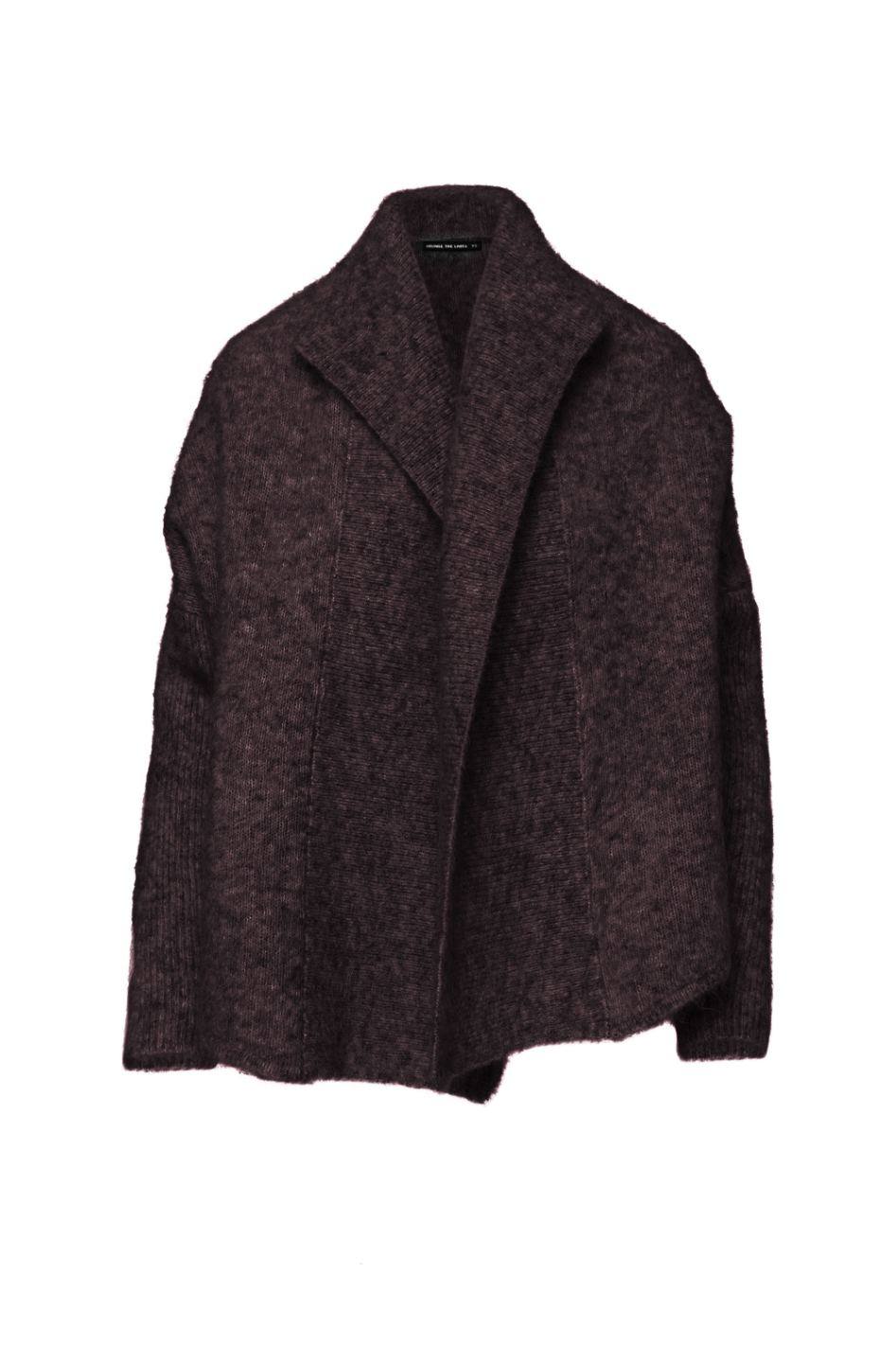 Lounge The Label Vienna Mohair Wool Cardigan | Merlot | 20075