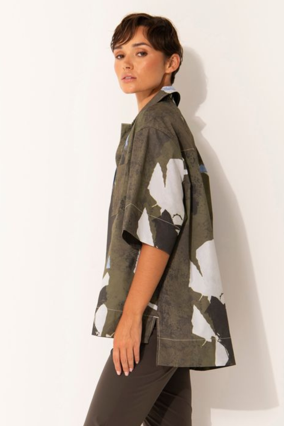 Lounge The Label Paros Shirt | Terrain Print | 50151