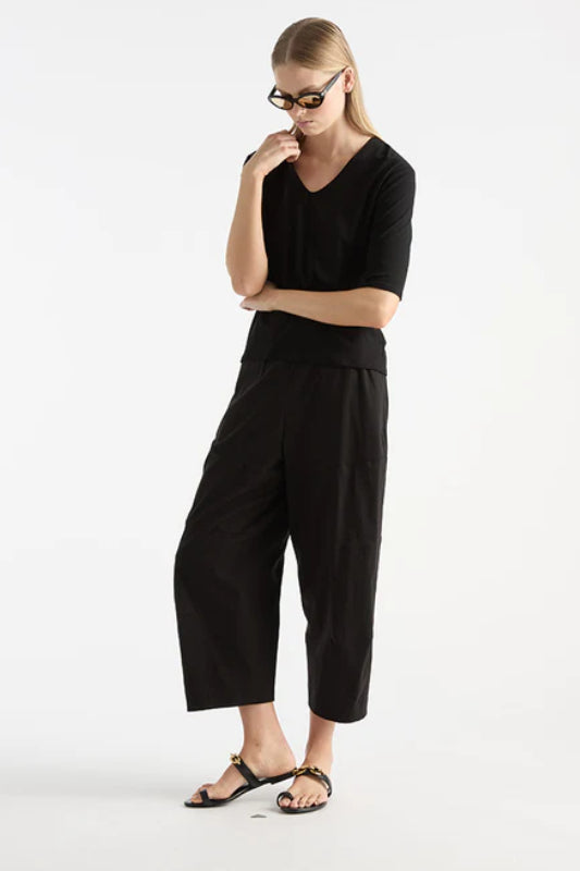 Mela Purdie Cropped Tuscan Pant | Microprene