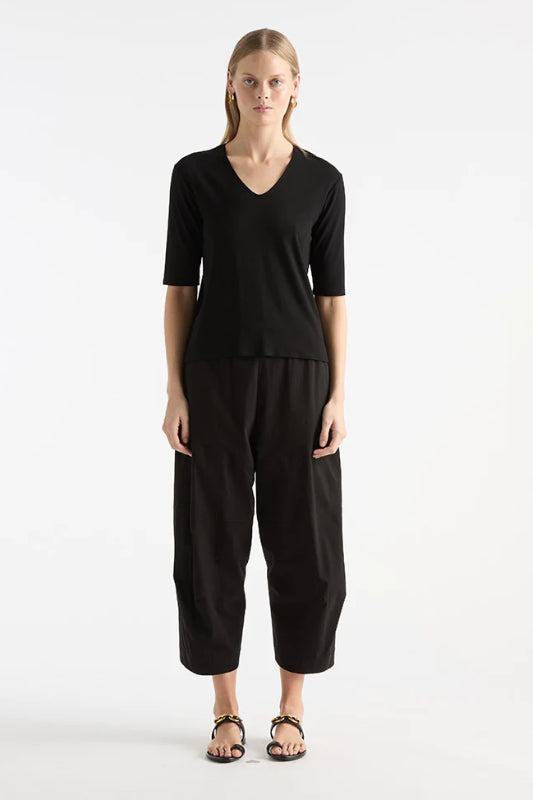 Mela Purdie Cropped Tuscan Pant | Microprene