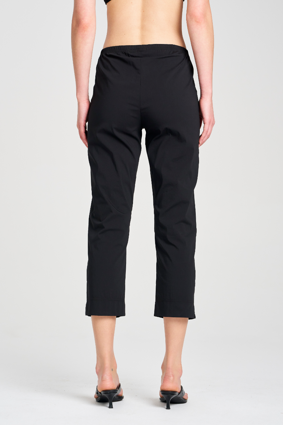 Mela Purdie Cropped Pant | Microprene | Biscotti