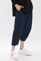 Mela Purdie Cropped Tuscan Pant in Microprene French Navy