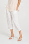 Mela Purdie Cropped Tuscan Pant | Microprene | White