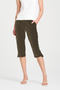 Mela Purdie Cropped Zip Cargo | Microprene | Hide