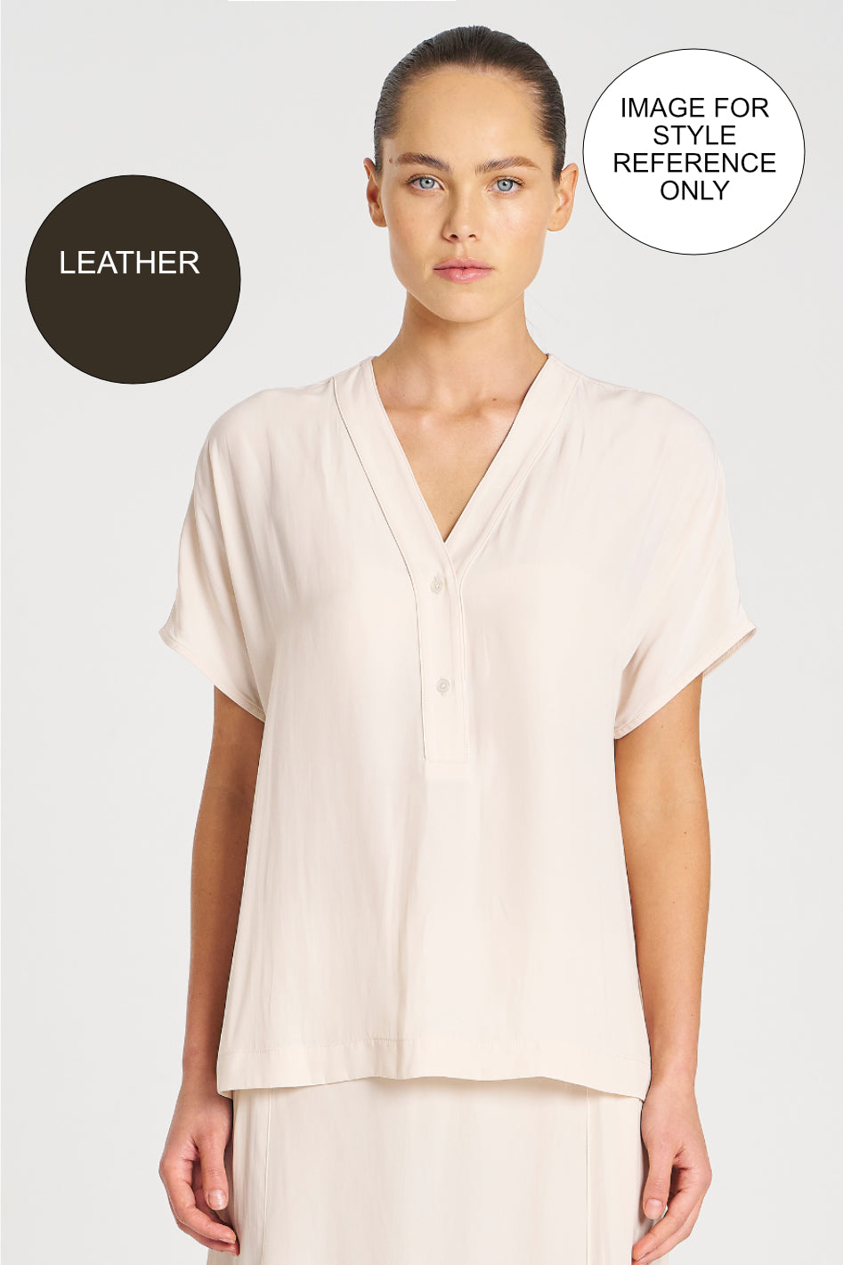 Mela Purdie Wedge Tab Shell | Mache | Leather