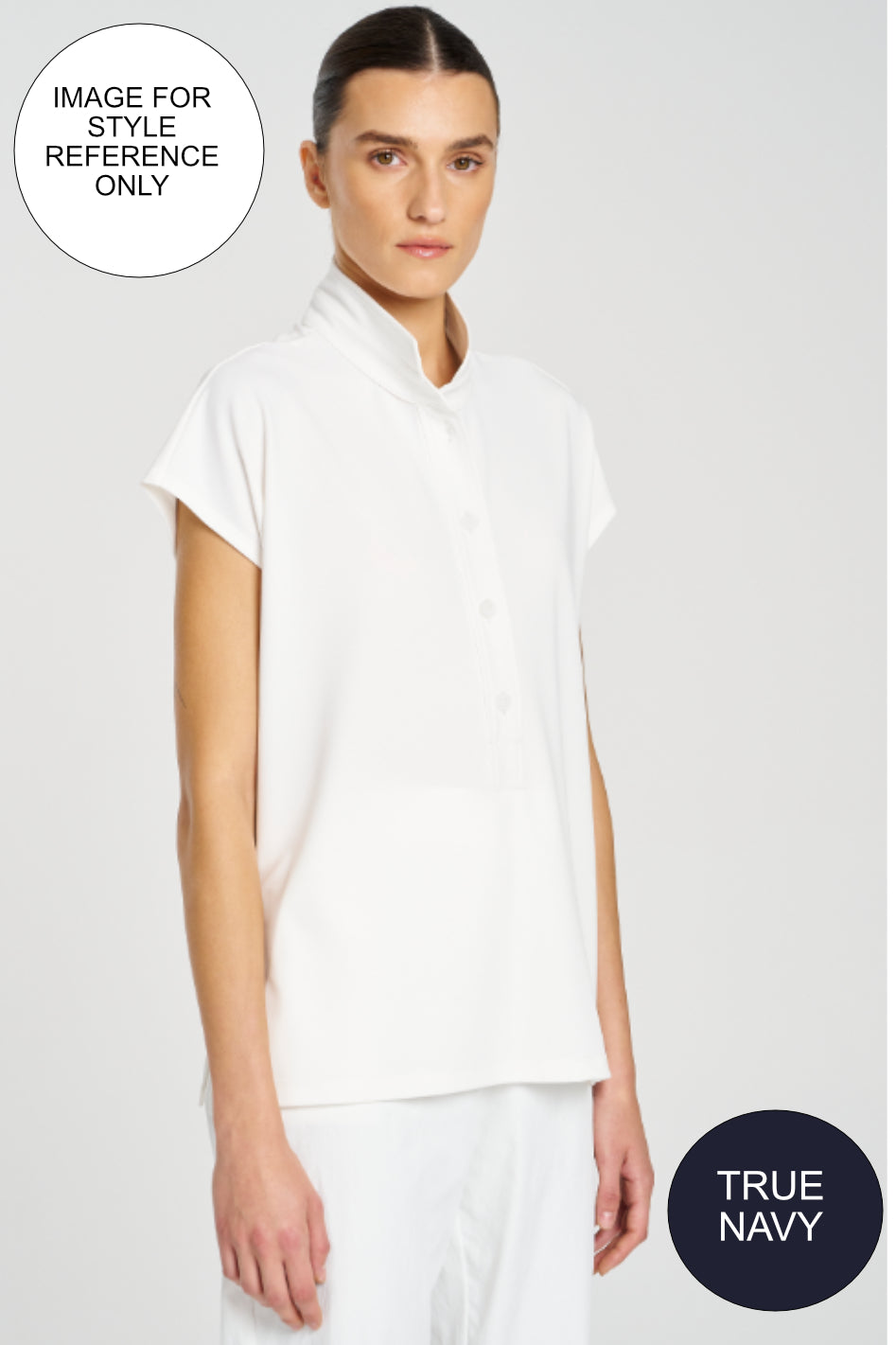 Mela Purdie Henly Tank | Powder Knit | True Navy