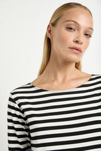 Load image into Gallery viewer, Mela Purdie Relaxed Boat Neck in Bevel Stripe Knit
