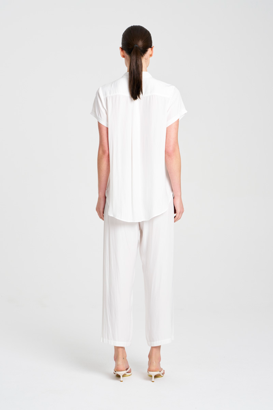 Mela Purdie Soft Stand Shirt | Mache | Peel