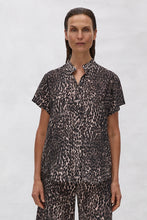 Load image into Gallery viewer, Mela Purdie Stand Shirt in Panther Praline
