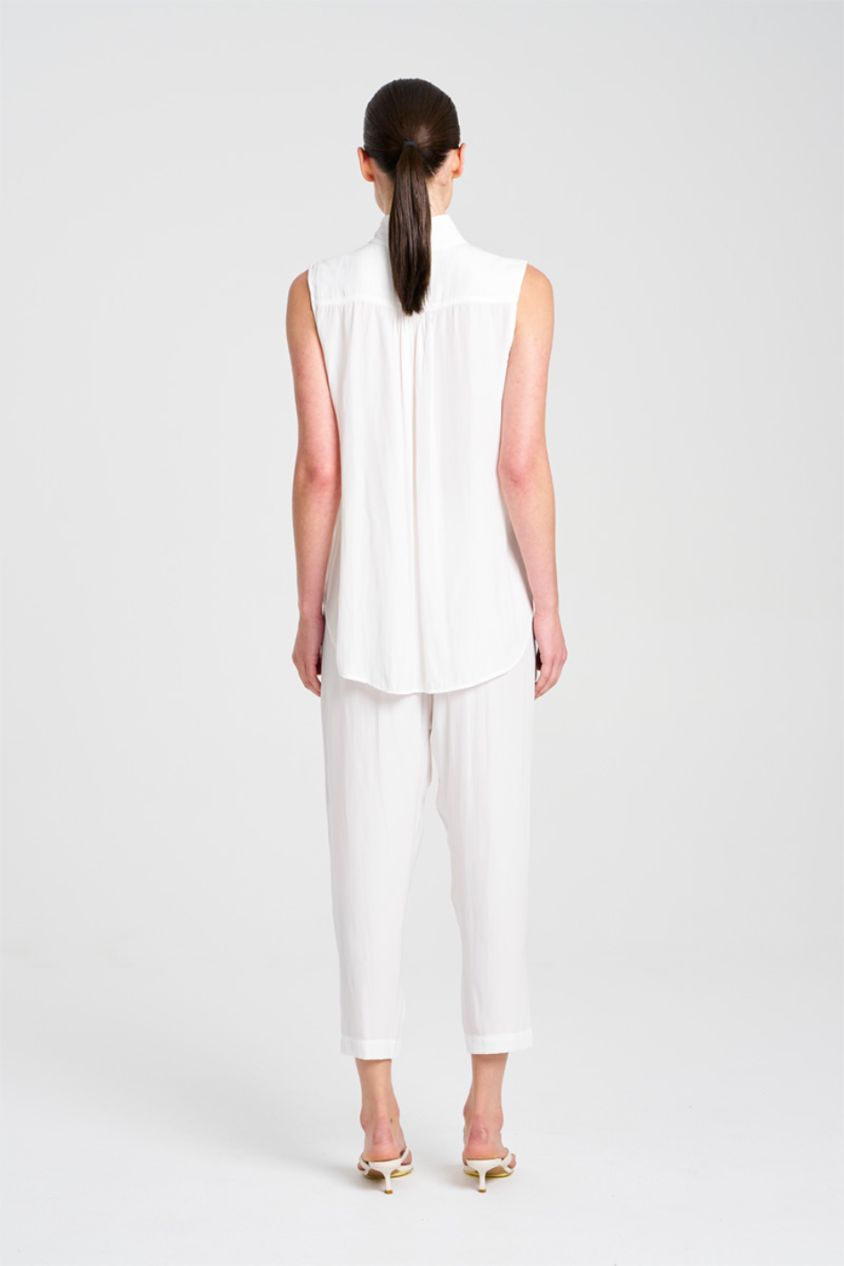Mela Purdie Tab Slide Tank | Mache | Leather