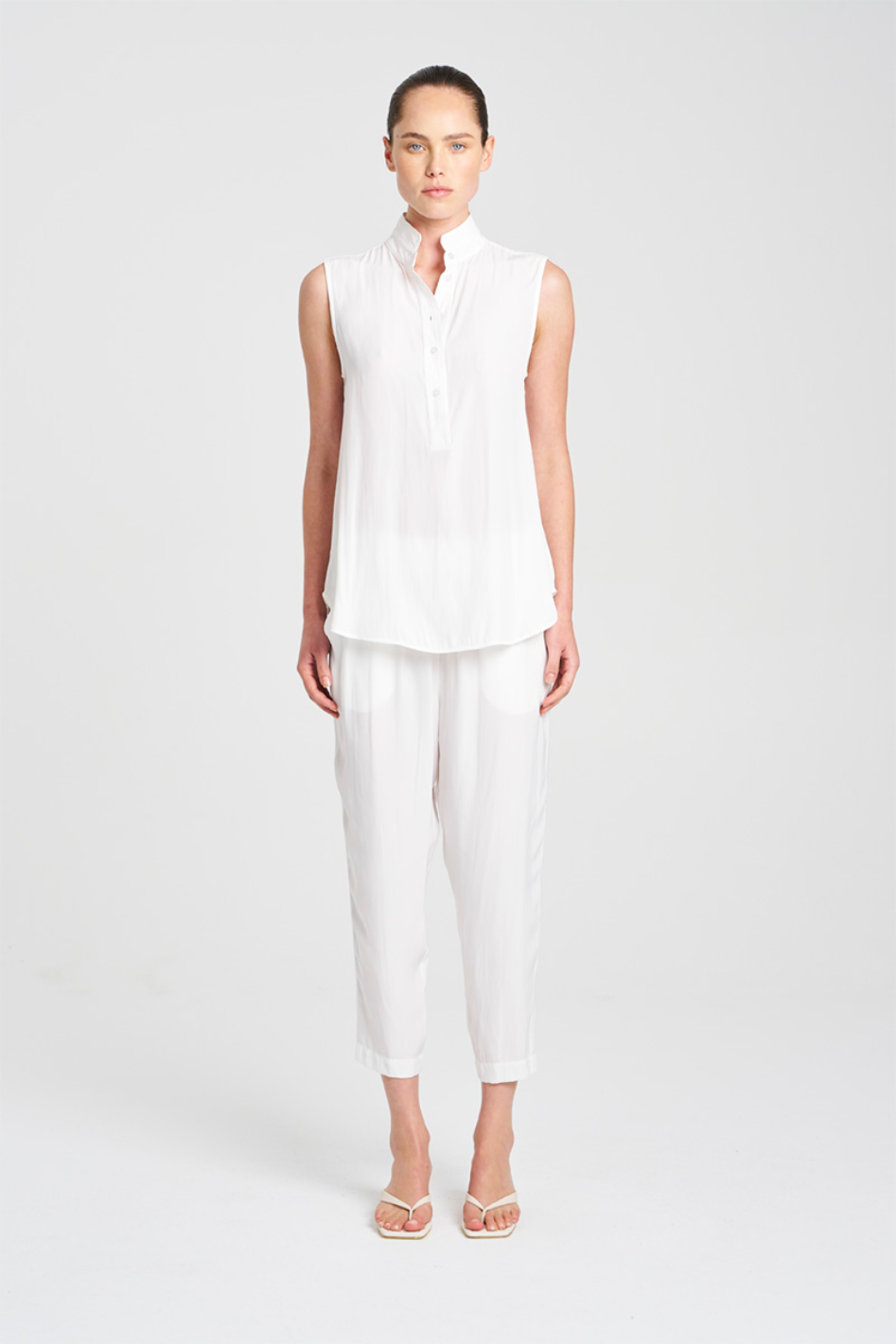 Mela Purdie Tab Slide Tank | Mache | Leather