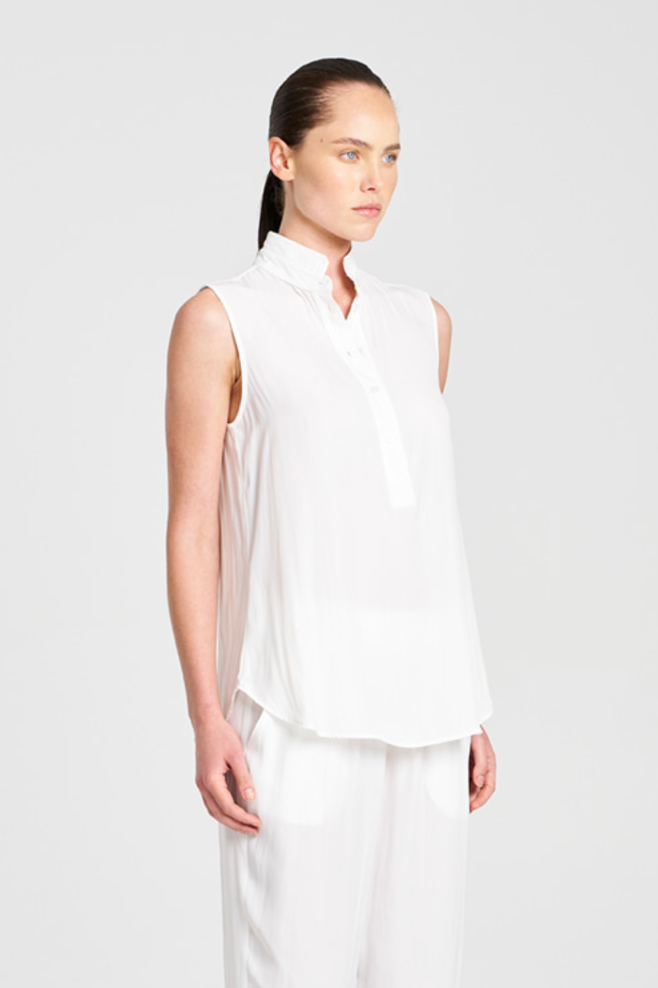Mela Purdie Tab Slide Tank | Mache | Leather