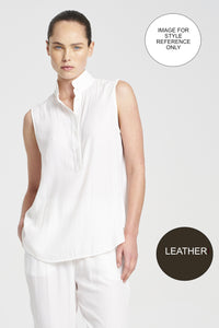 Mela Purdie Tab Slide Tank | Mache | Leather