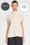 Mela Purdie Zip Front Shell | Cord Knit | Phantom