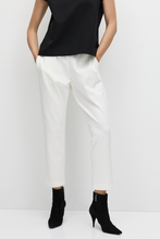 Load image into Gallery viewer, Mela Purdie Ankle Pant | Winter White | Polished Ponte
