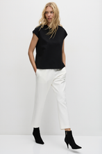 Load image into Gallery viewer, Mela Purdie Ankle Pant | Winter White | Polished Ponte
