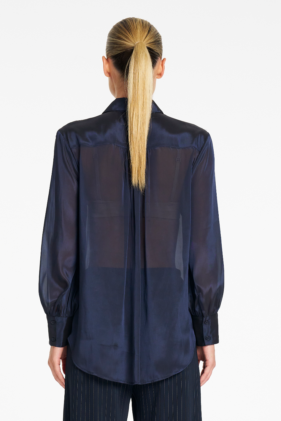 Mela Purdie Atrium Blouse | Chiffon | Galaxy