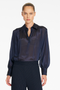 Mela Purdie Atrium Blouse | Chiffon | Galaxy