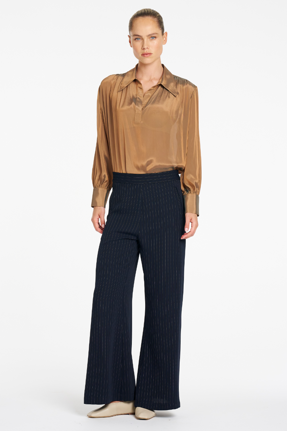 Mela Purdie Atrium Blouse in Syrup Chiffon