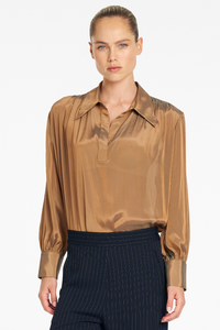 Mela Purdie Atrium Blouse | Chiffon | Syrup