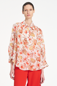 Mela Purdie Atrium Top | Herbarium Linen Voile