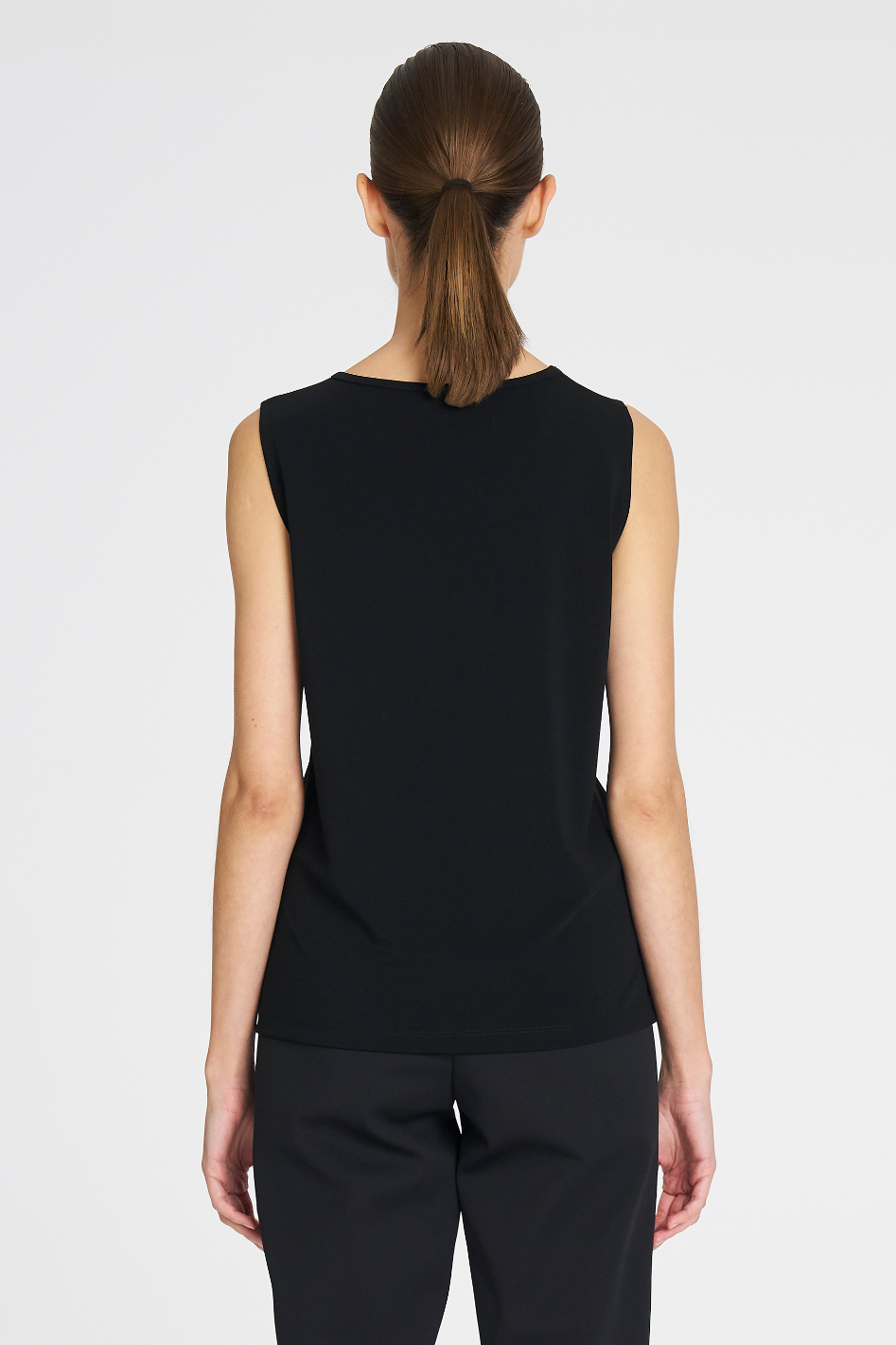 Mela Purdie Boater Shell Powder Knit Black