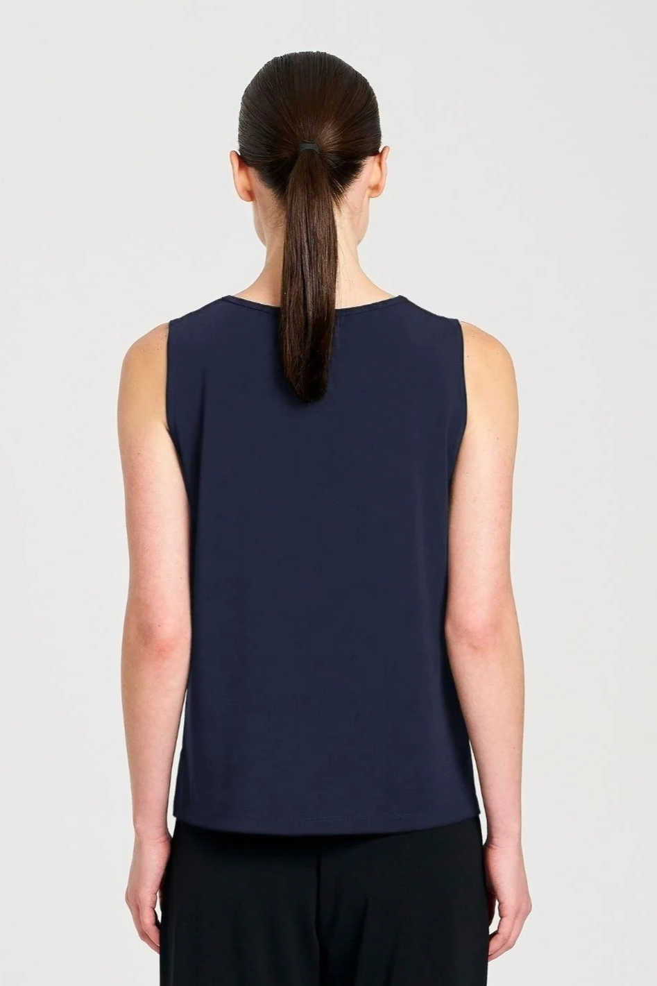 Mela Purdie Boater Shell in True Navy