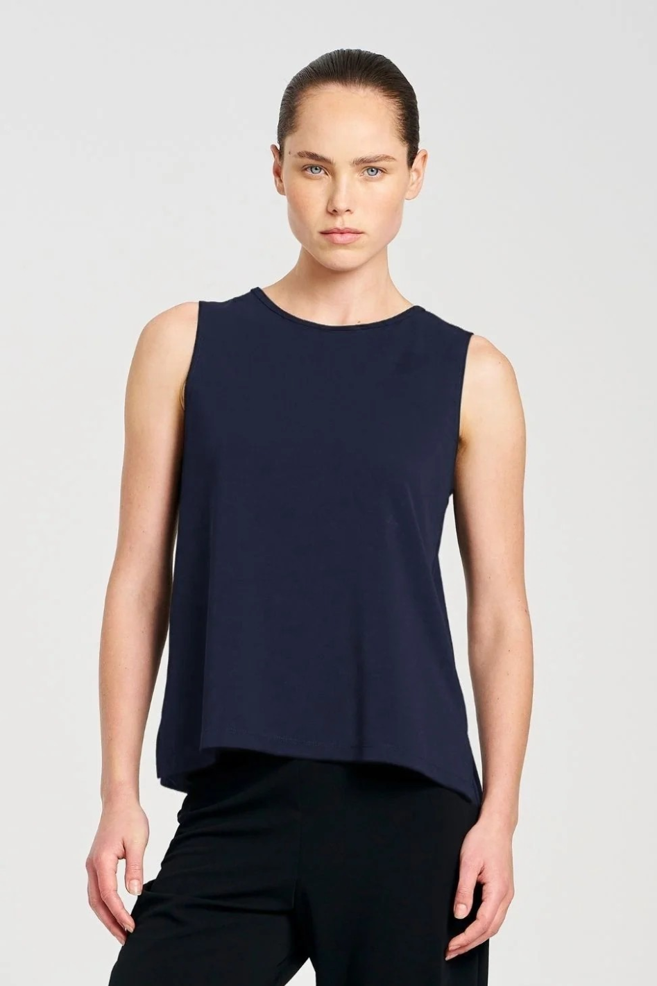 Mela Purdie Boater Shell in True Navy