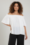 Mela Purdie Breeze Top in White Mache