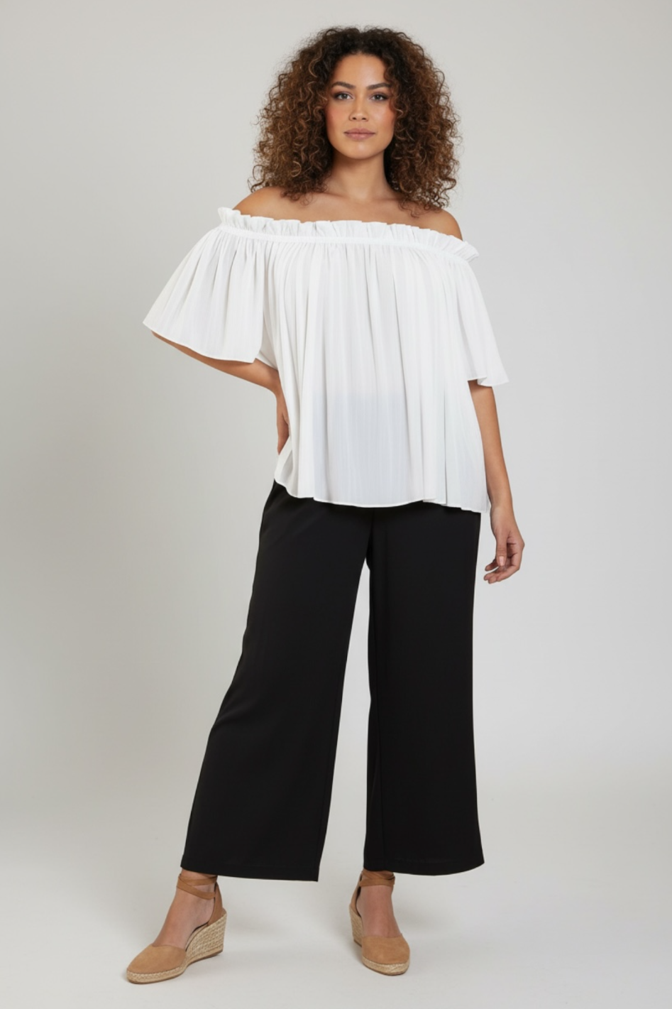 Mela Purdie Breeze Top in White Mache