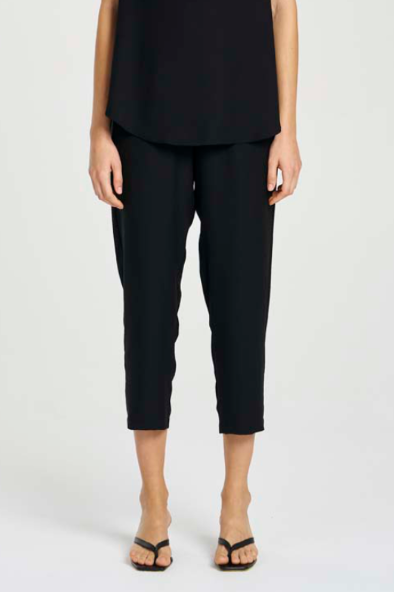 Mela Purdie Capri Pant | Denier | Black
