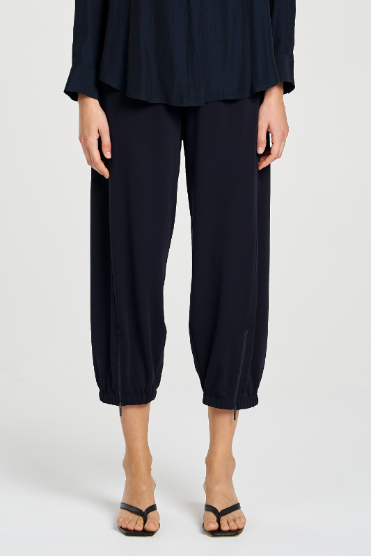 Mela Purdie Club Pant | Powder Knit | True Navy