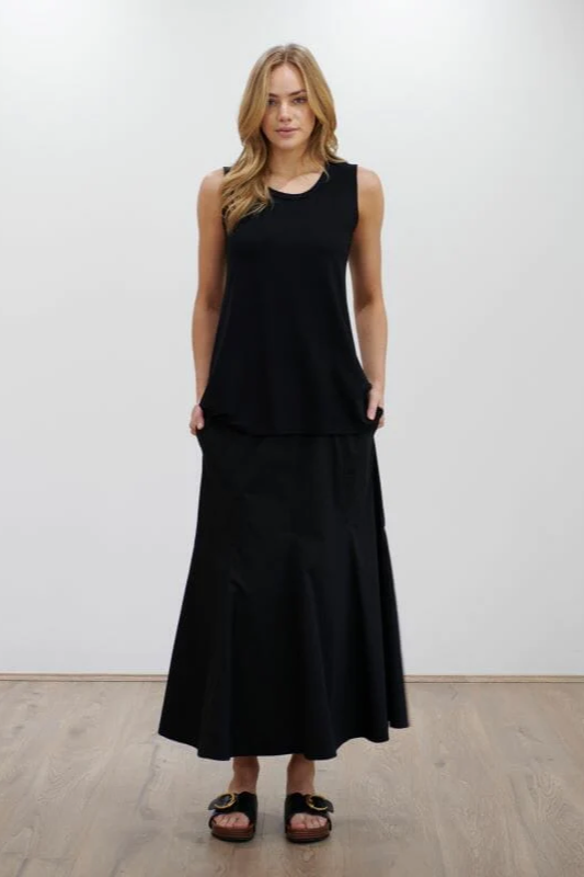 Mela Purdie Cone Tank in Black