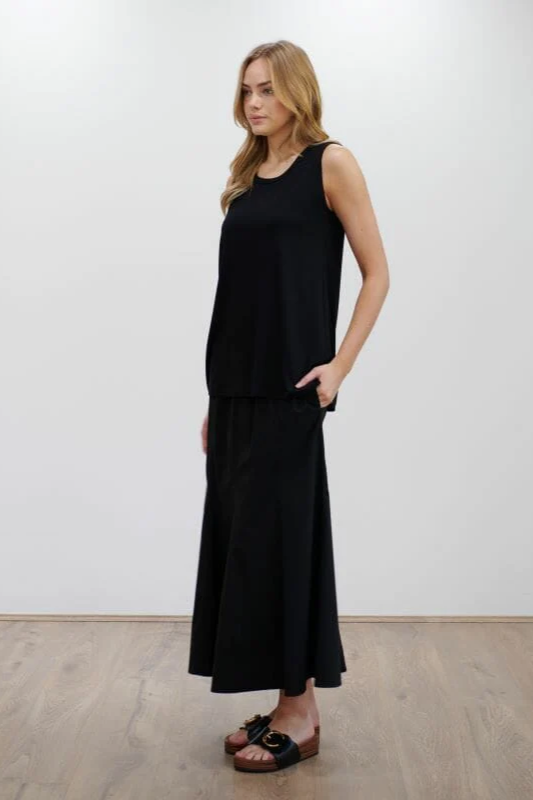 Mela Purdie Cone Tank in Black