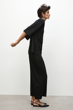 Load image into Gallery viewer, Mela Purdie Crop Palazzo Pant | Powder Knit
