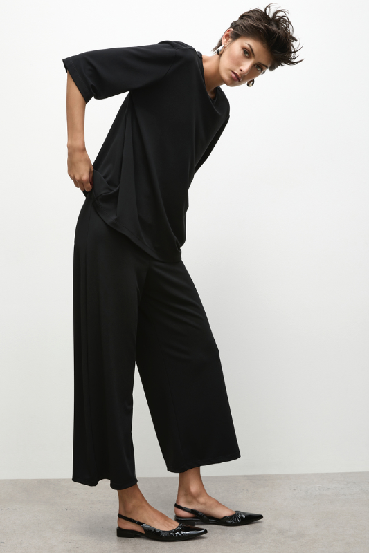 Mela Purdie Crop Palazzo Pant | Powder Knit