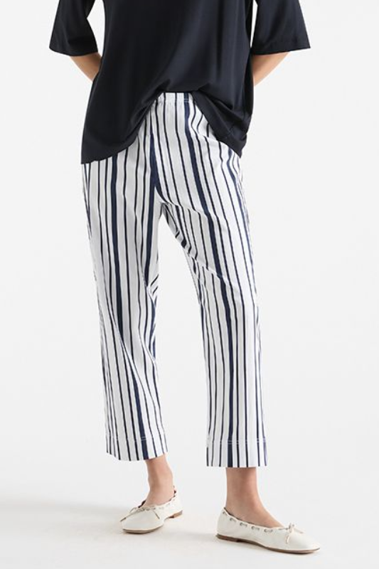 Mela Purdie Crop Shell Pant | Rio Stripe Popilene