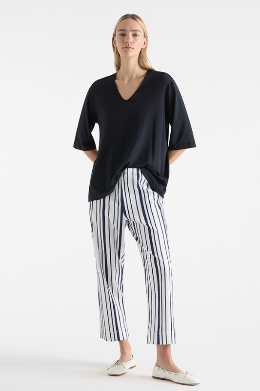 Mela Purdie Crop Shell Pant | Rio Stripe Popilene