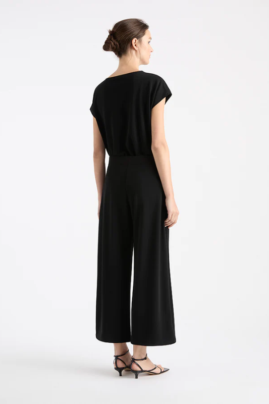 Mela Purdie Crop Palazzo Pant | Powder Knit
