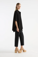 Load image into Gallery viewer, Mela Purdie Cropped Pant Microprene in Black
