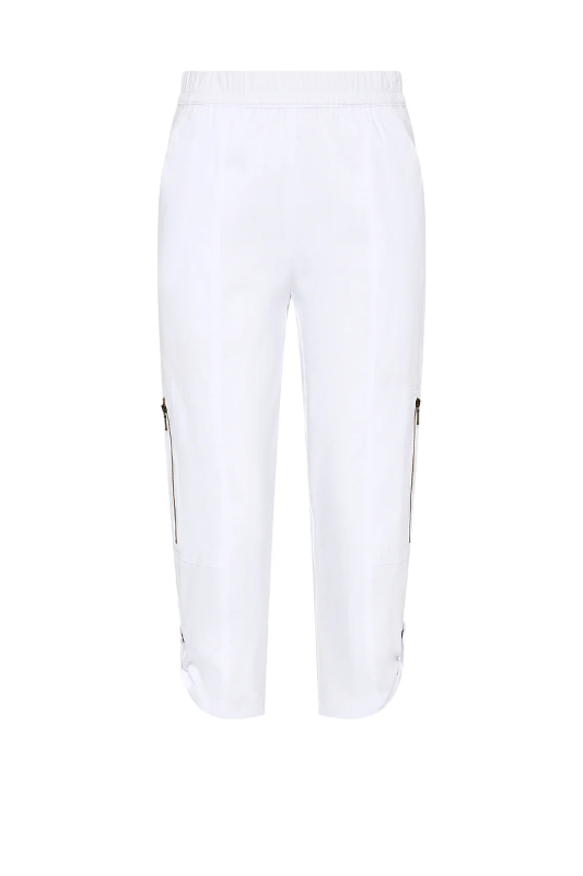 Mela Purdie Cropped Zip Cargo | Microprene
