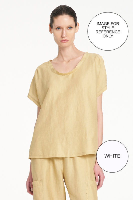 Mela Purdie Cruise Shell Waxed Linen Voile