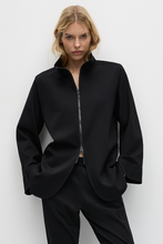 Load image into Gallery viewer, Mela Purdie Curve Bomber | Polished Ponte
