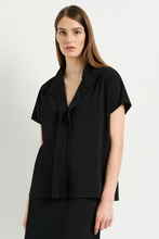 Load image into Gallery viewer, Mela Purdie Diamond T in Black Powder Knit
